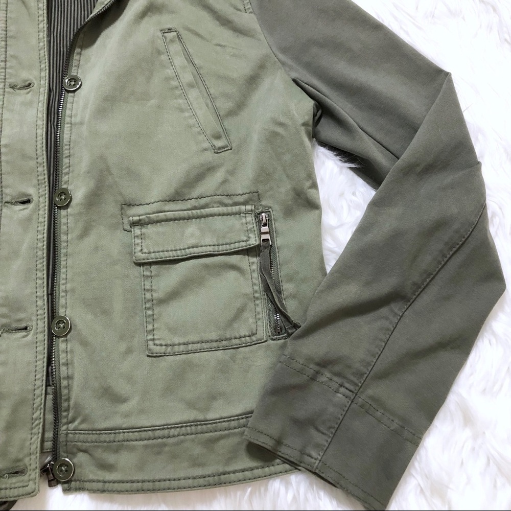 😍 Anthro Marrakech army Green Jacket! - Picture 5 of 8